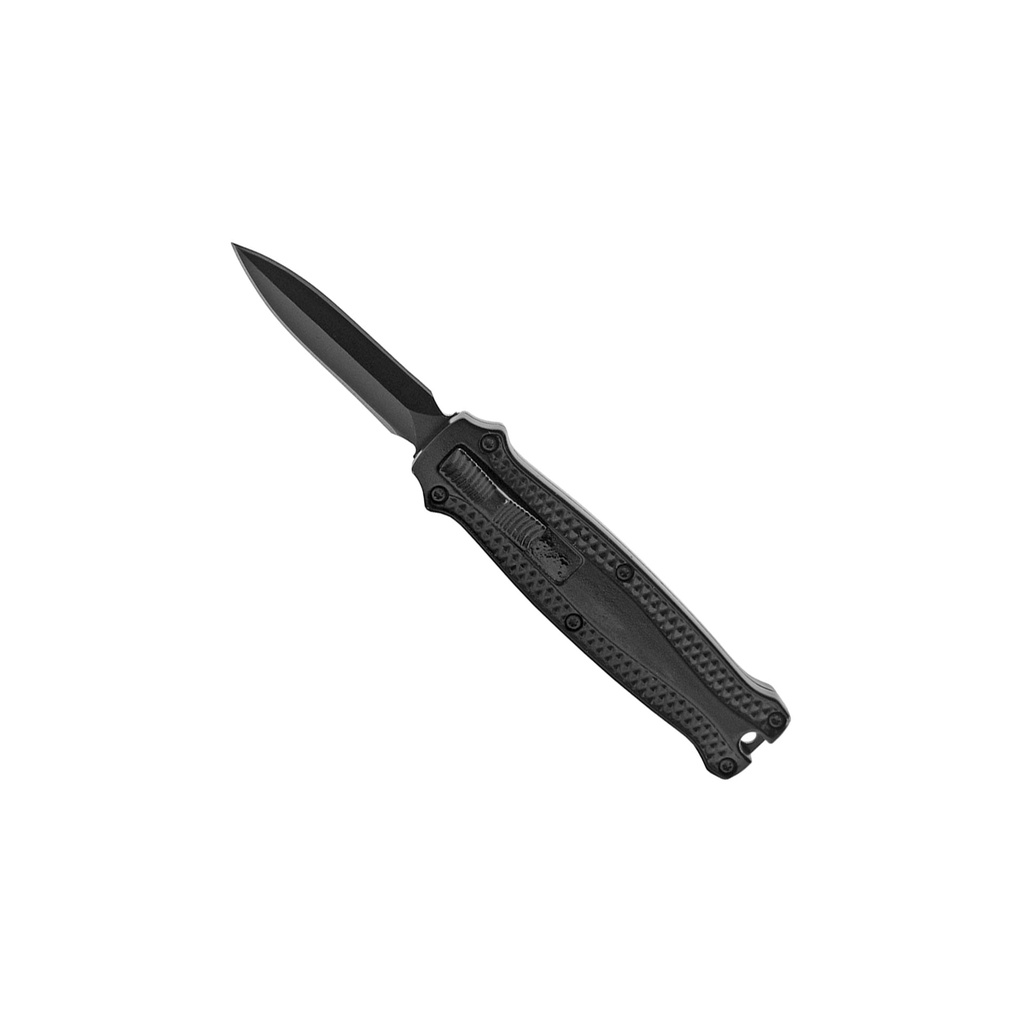 Stealth Slide Compact OTF Knife - Black Aluminum