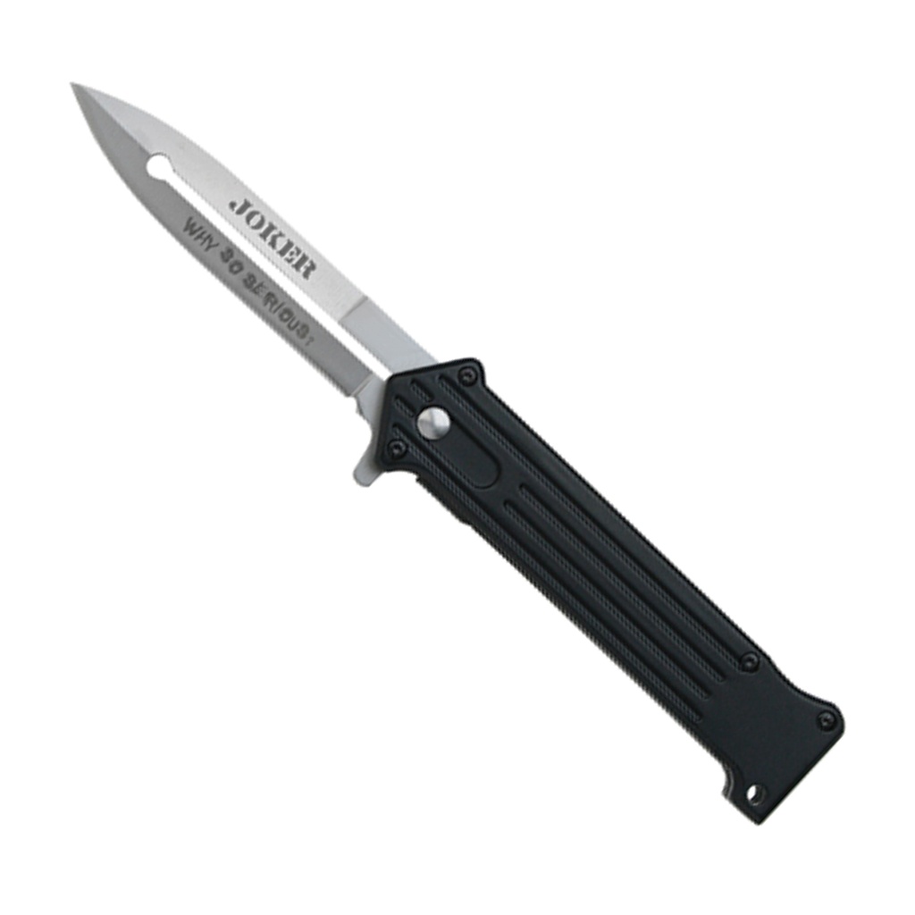 Neon Jester Quick-Deploy Assisted Opening Knife - Purple Aluminum