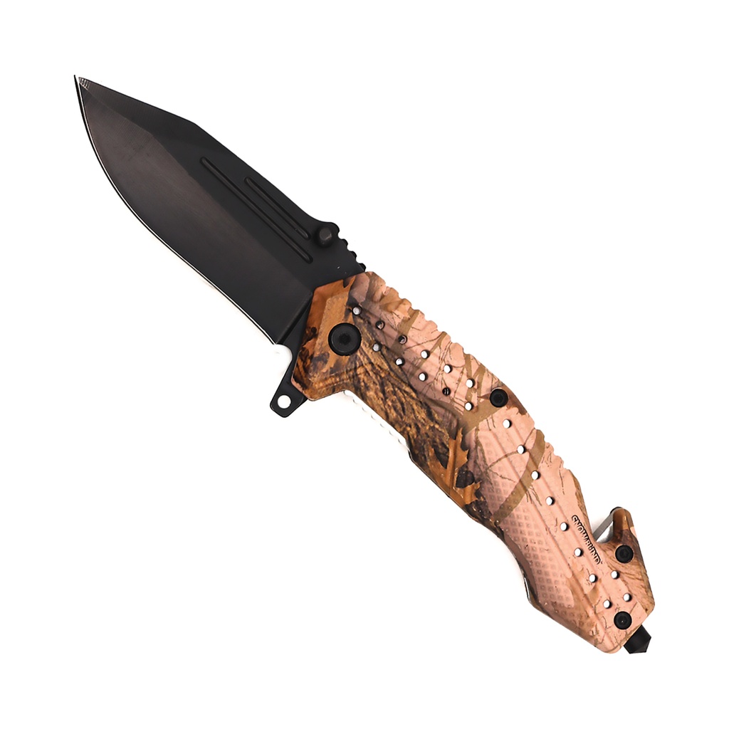 Rescue Ranger Rapid-Deploy Spring-Assisted Knife - Hunter's Camo
