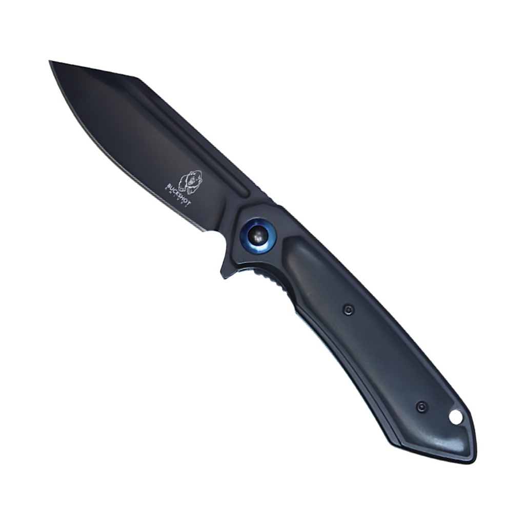 Nocturnal Edge Quick-Assist Pocket Knife - Matte Black Steel
