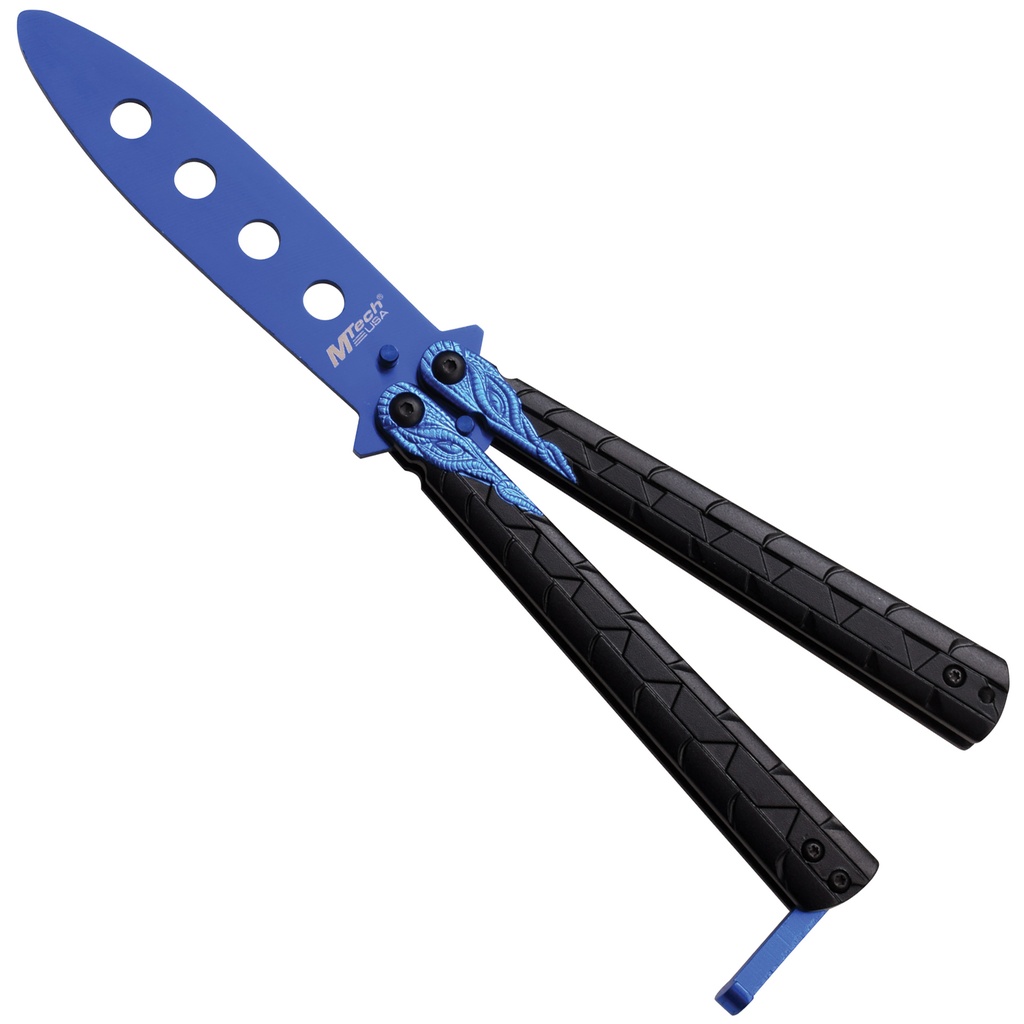Azure Vented Balance Butterfly Trainer - Blue Blade