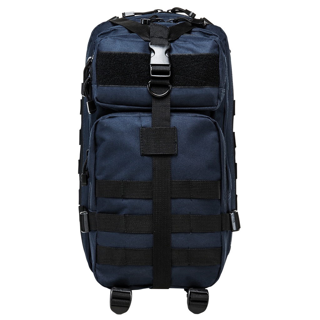 Urban Grid Compact Tactical Backpack - Blue/Black