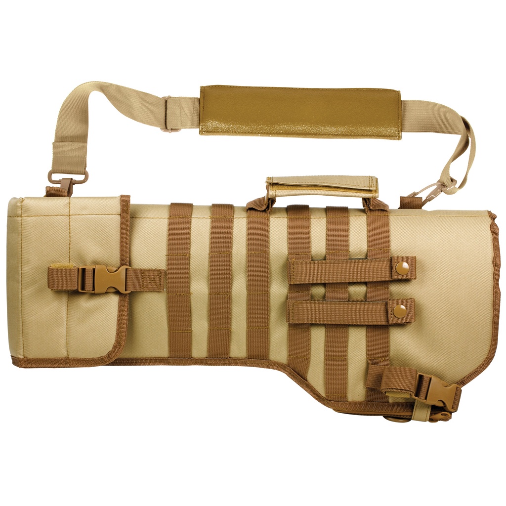 Desert Lattice Ambidextrous Rifle Scabbard - Coyote Brown