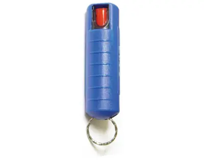 Crime Halter Pepper Spray 1/2 oz. - Blue Hardshell Case