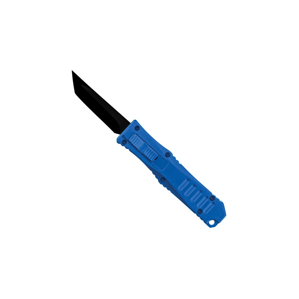Featherline Micro-Deploy Mini OTF Knife - Anodized Blue