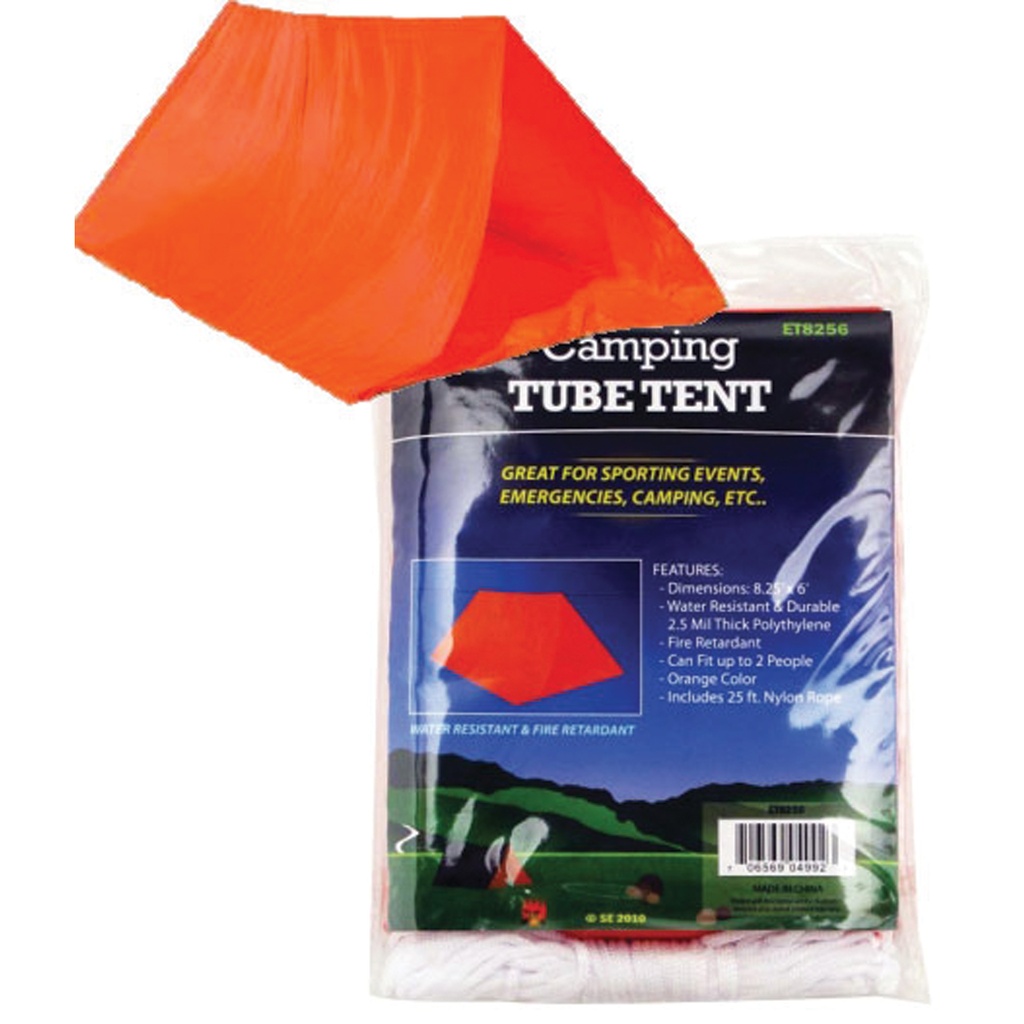 Rescue Beacon Rapid-Deploy Emergency Tent - Signal Orange