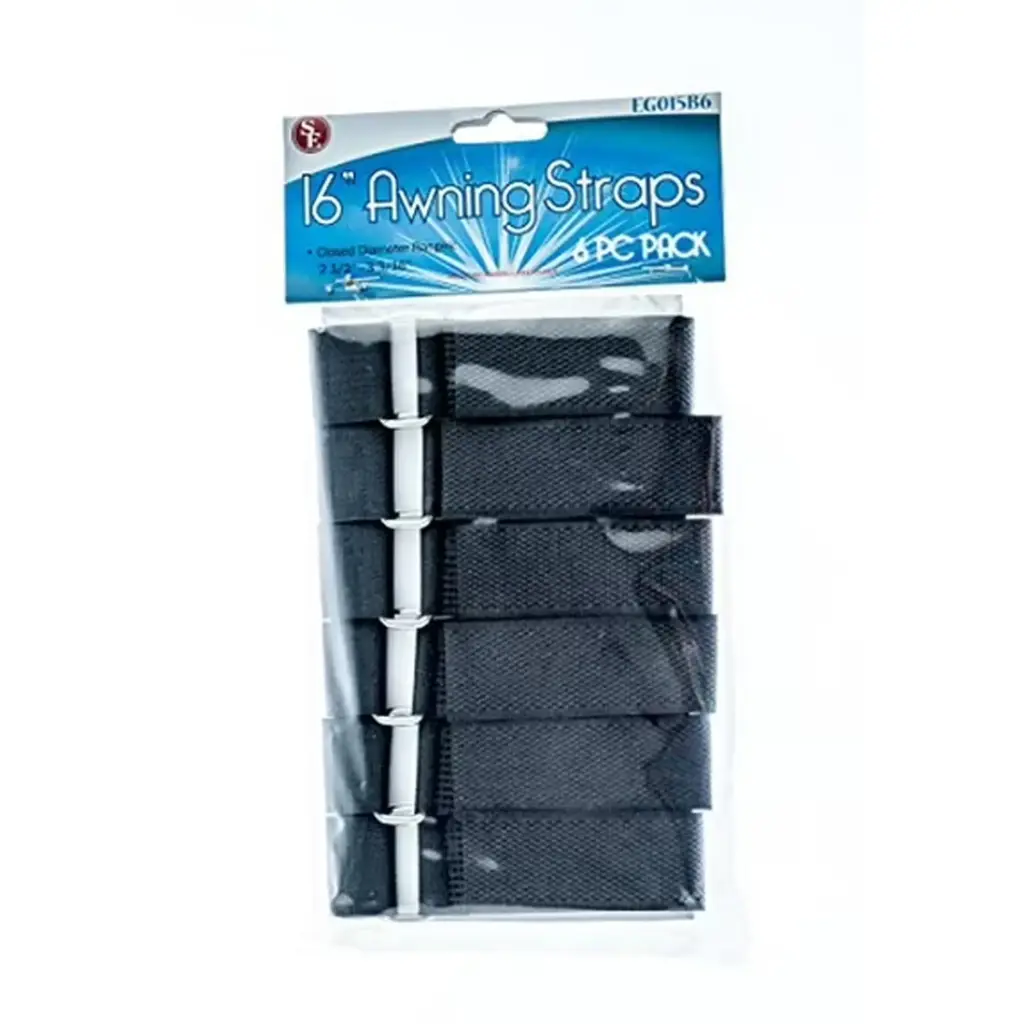 Anchor-Loop Multi-Use Tie Down Straps - Black