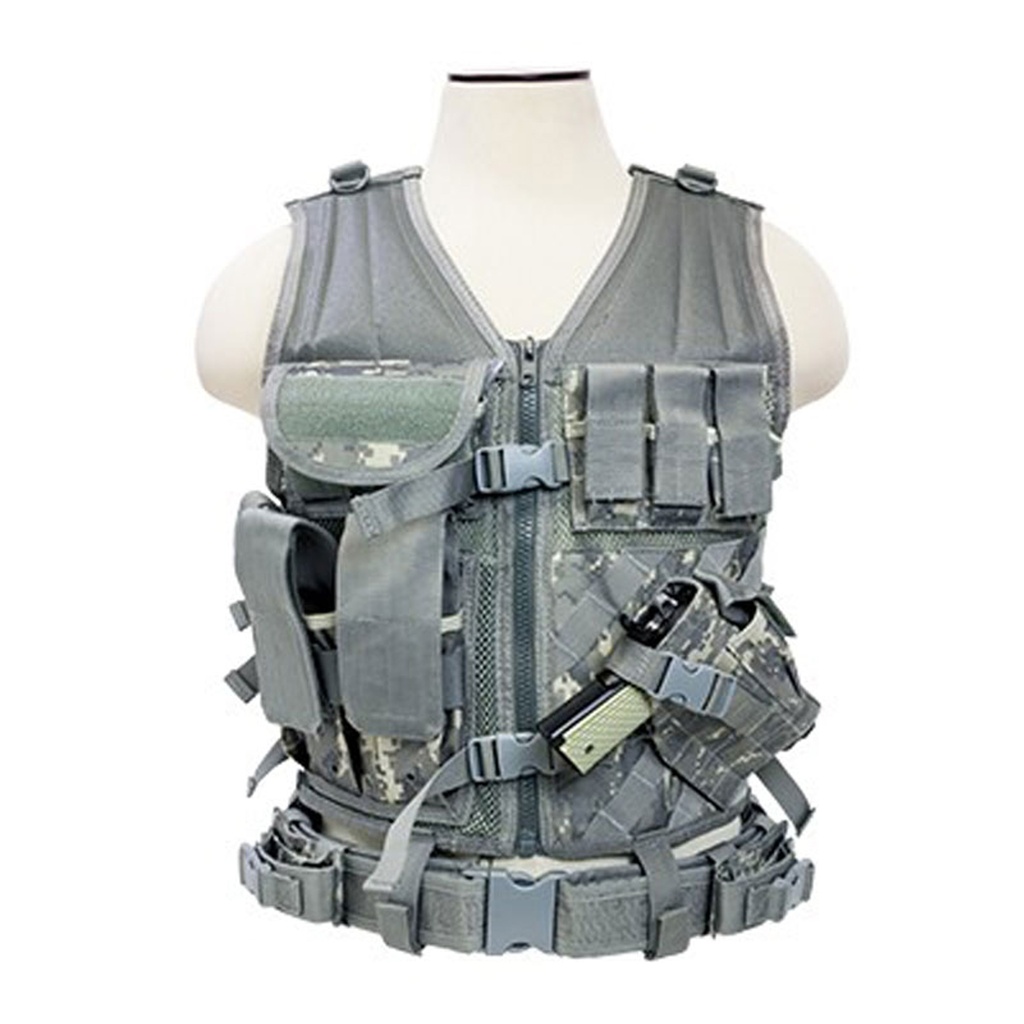 Urban Operator Expandable Tactical Vest Rig - Digital Camo