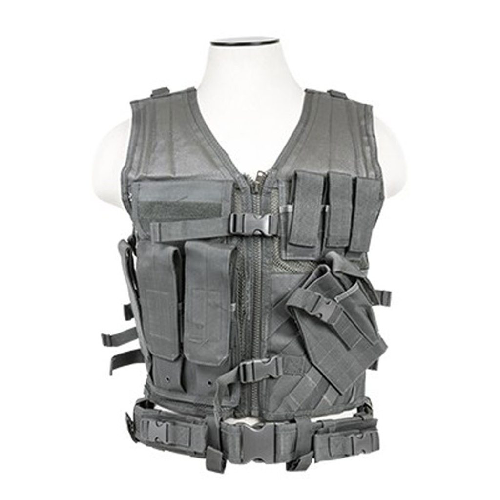 Urban Readiness Expandable Tactical Vest System - Urban Gray