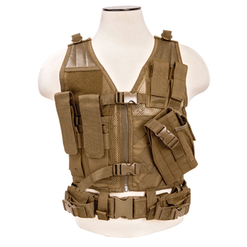 Fieldline Command Tactical Vest System - Tan