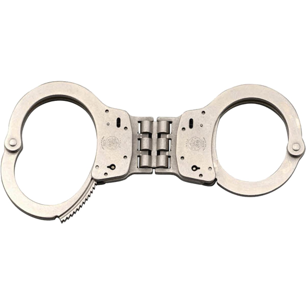 Smith & Wesson Hinged Handcuffs - Nickel