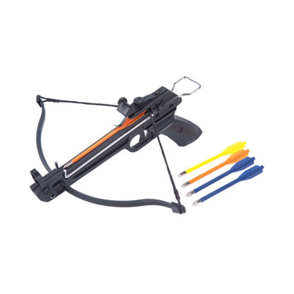 Backyard Marksman Compact Pistol Crossbow - Black Aluminum