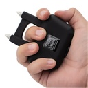SAMPLE - Stealth Guardian Tiger-Claw Grip Stun Gun - Midnight Black