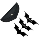 SAMPLE - Shadow Bat Balanced Throwing Star Set - Matte Black Steel