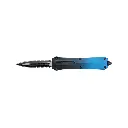 Front Switch OTF Knife with Blue Gradient Handle