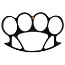 Fat Boy Wide-Body Belt Buckle Knuckle - Midnight Black