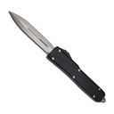 Quietline Executive Double-Edge OTF Knife - Satin Blade