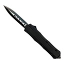 Shadow Track Dual-Edge OTF Knife - Matte Black