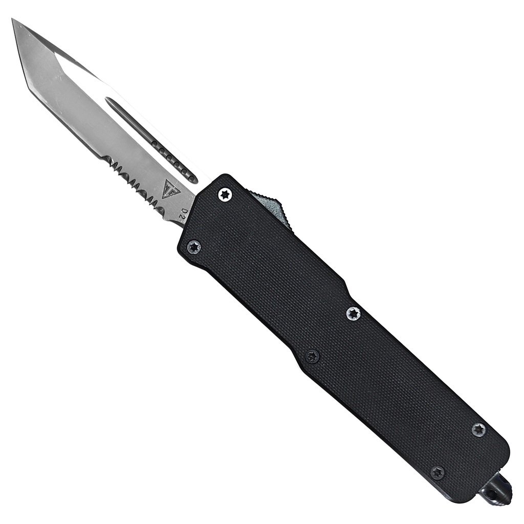 Shadow Ridge Tactical Duty OTF Knife - G10 Black
