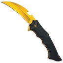 Shadow Talon Quick-Assist Karambit Knife - Black/Gold