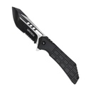 Grid-Lock Quick-Deploy Spring Assisted Knife - G10 Black
