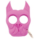 BULLDOG KEYCHAIN PURPLE