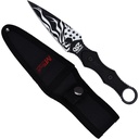 Flag Guardian Patriotic Fixed Blade Knife - Black USA