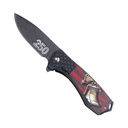 Liberty Bell 250 Patriotic Spring-Assisted Knife - Black Aluminum