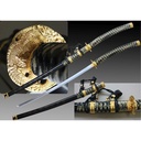 Ascendant Dragon Ceremonial Jintachi Sword - Black & Gold