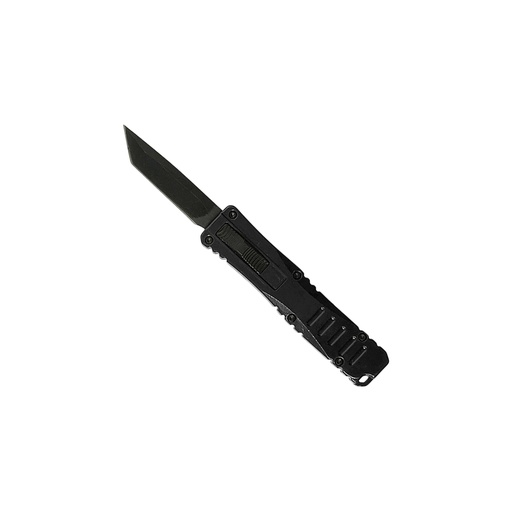Stealth Edge Micro Tanto OTF Knife - Midnight Black