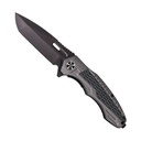 Carbon Ghost Rapid-Deploy Spring Assisted Knife - Gray Carbon